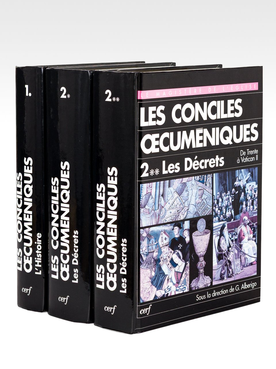 Les Conciles oecuméniques (2 Tomes en 3 Volumes - Complet) …