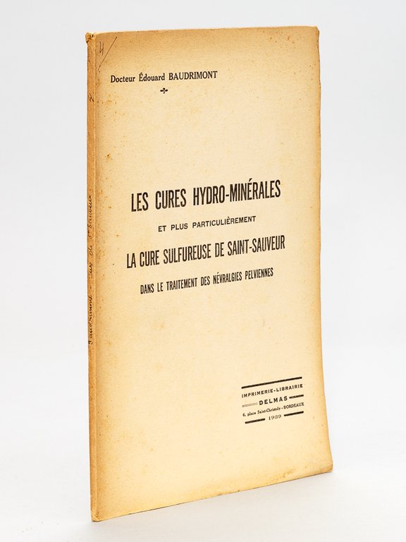 Les cures hydro-minérales et plus particulièrement la cure sulfureuse de …
