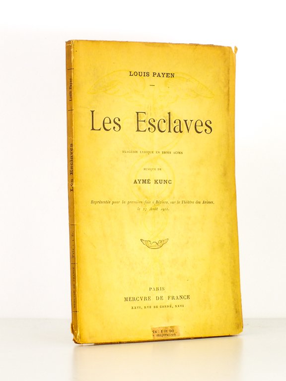 Les esclaves ( tragédie lyrique en trois actes, musique de …