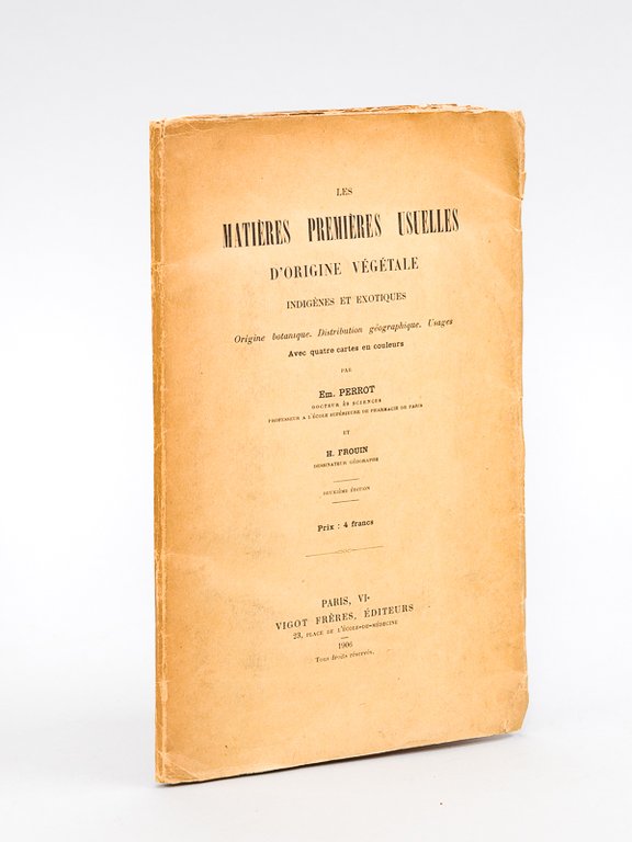Les Matières premières usuelles d'origine végétale indigènes et exotiques. Origine … | Immagine Gallery 2