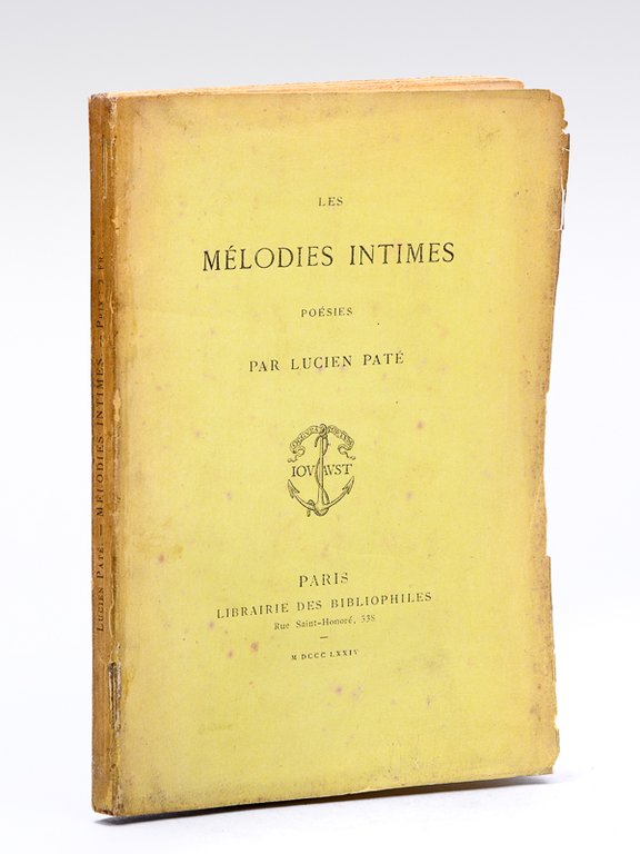 Les Mélodies intimes. Poésies [ Edition originale - Livre dédicacé … | Immagine Gallery 2