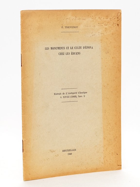 Les monuments et le culte d'Epona chez les Eduens [ …