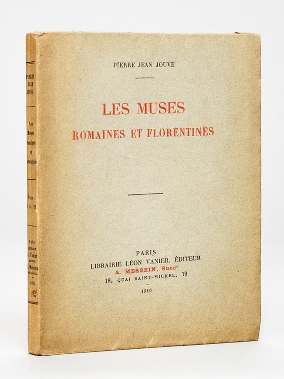 Les Muses romaines et florentines [ Edition originale - Livre …
