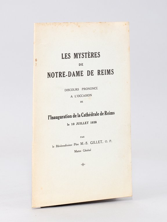 Les mystères de Notre-Dame de Reims - Discours prononcé à …