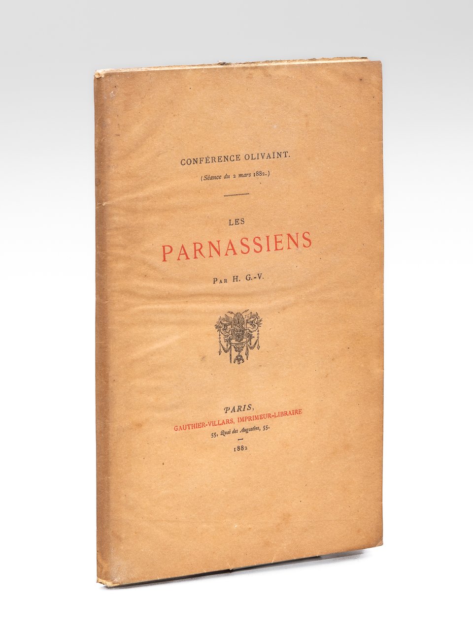 Les Parnassiens [ Edition originale - Livre dédicacé par l'auteur …