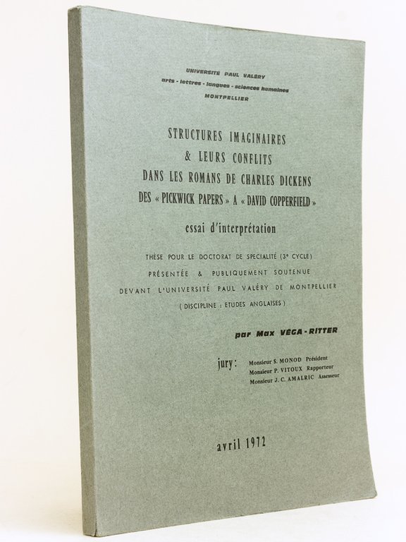 Les structures imaginaires dans les romans de Charles Dickens, des …