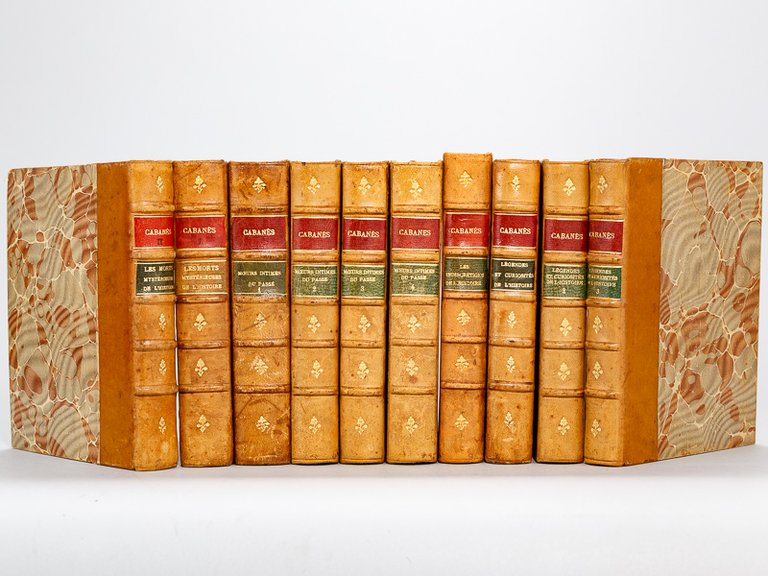 [ Lot de 10 Volumes ] Moeurs intimes du Passé …