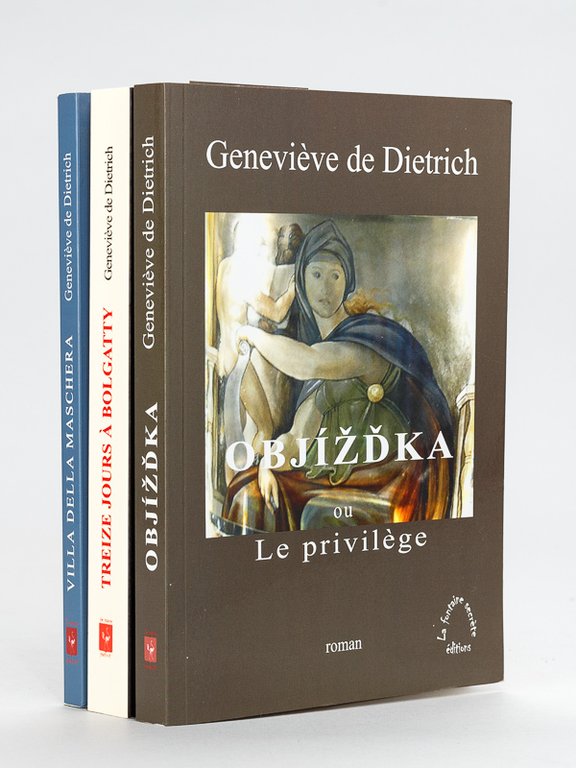 [ Lot de 4 ouvrages dédicacés par l'auteur ] Villa …