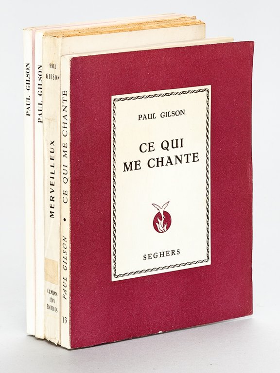[ Lot de 4 ouvrages dont 3 dédicacés par Paul …