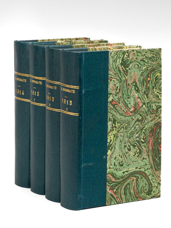 Lot de 4 Titres : 1814 - 1815 : La …