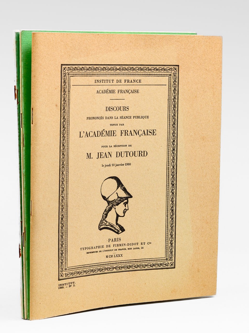 [ Lot de 5 ouvrages : ] Discours prononcés dans …