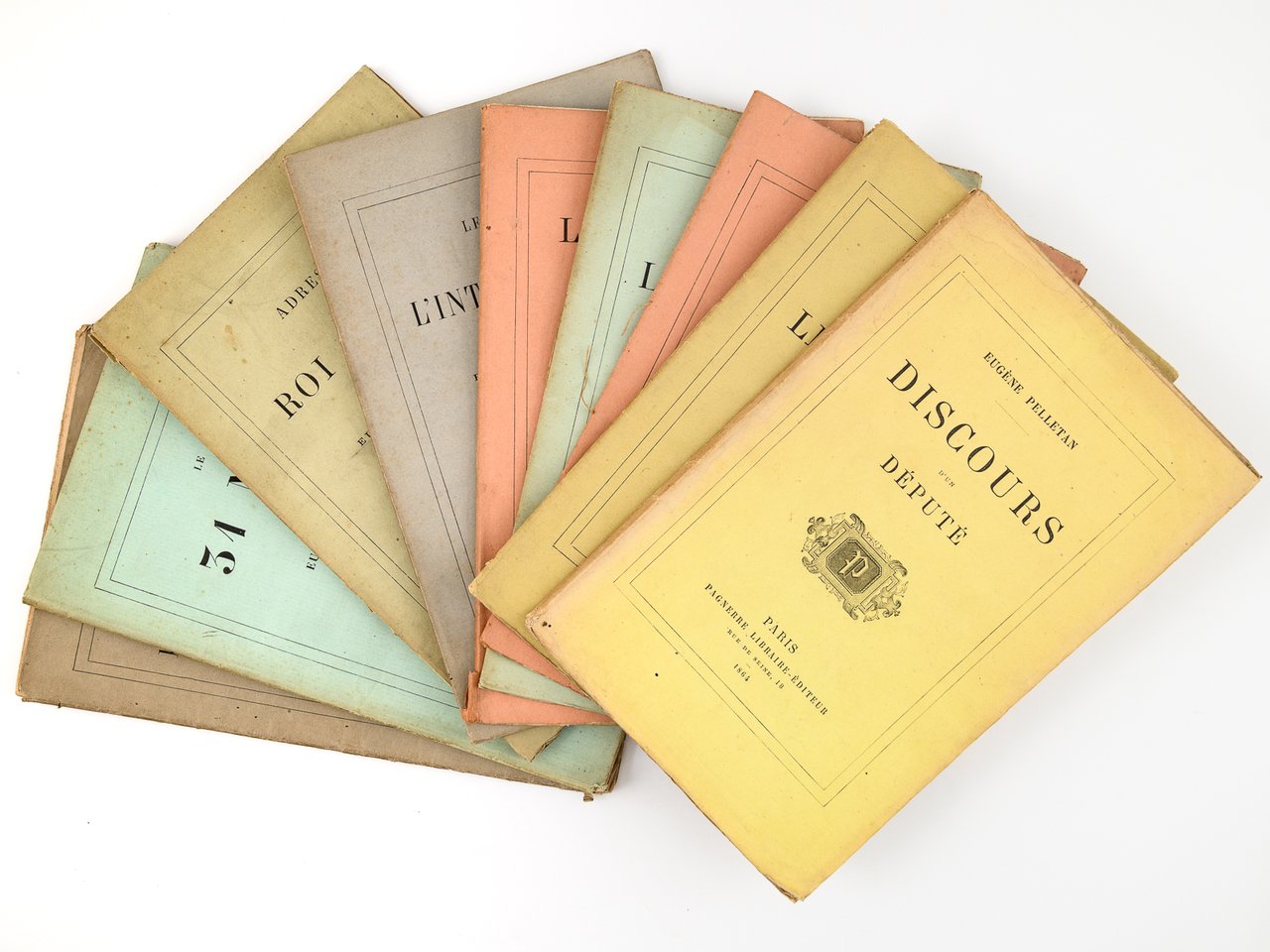 [ Lot de 9 brochures en édition originale : ] …