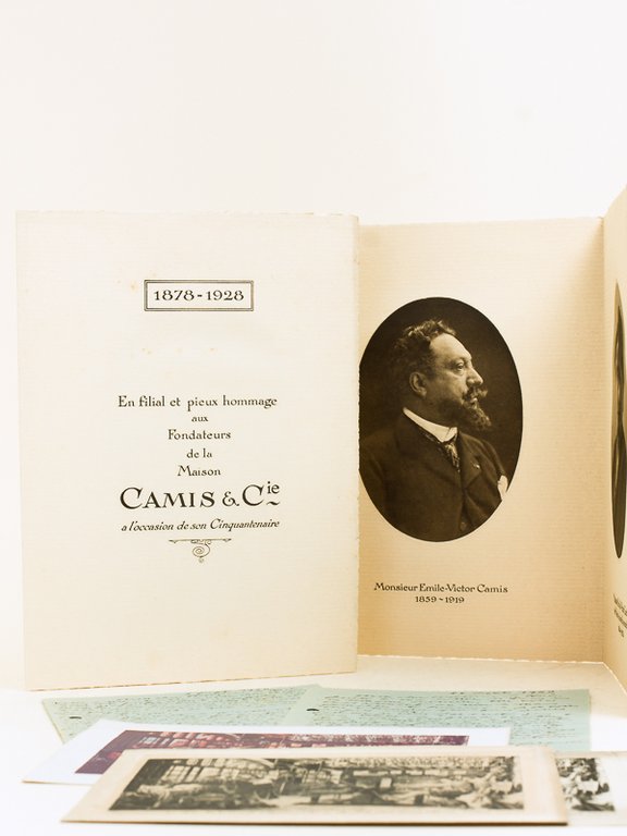 [ Lot de documents relatifs à l'imprimeur Camis ] Carte … | Immagine Gallery 2