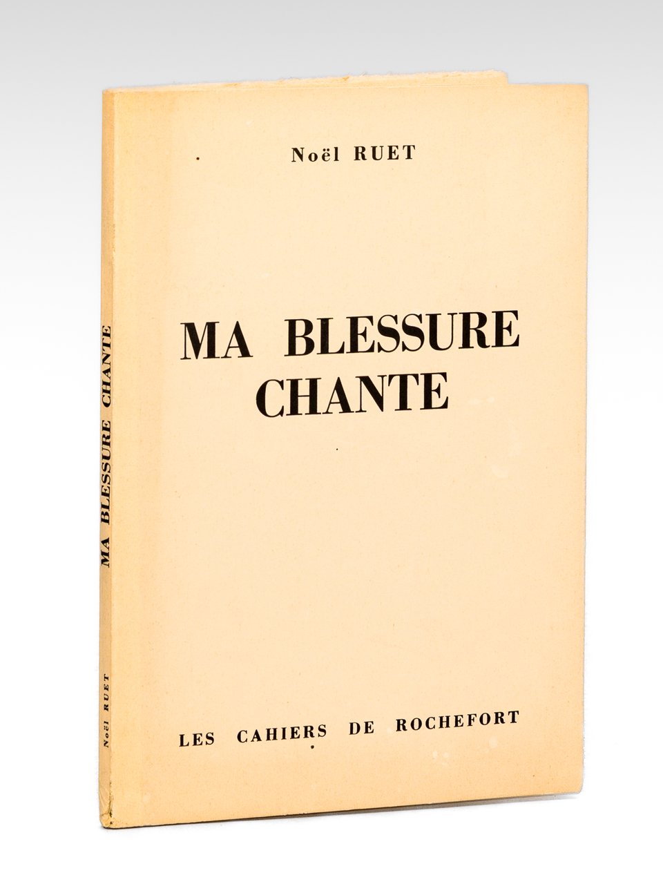 Ma blessure chante [ exemplaire signé par l'auteur ] | Immagine principale