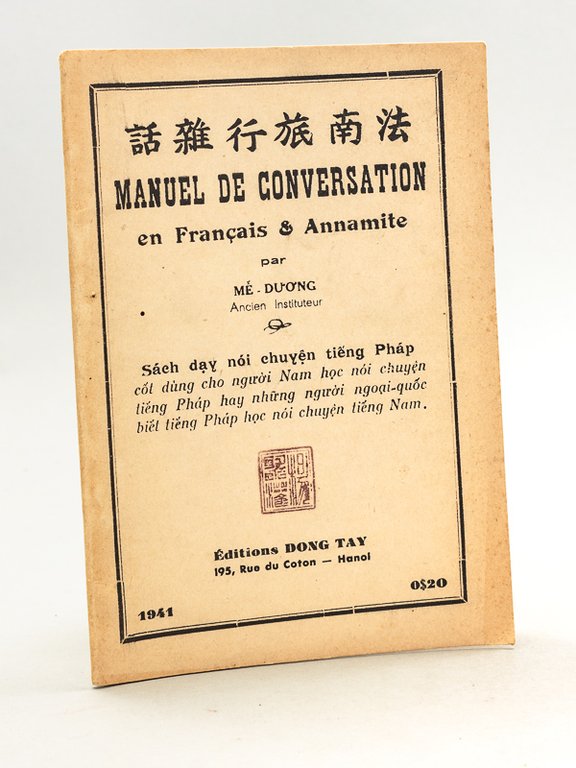 Manuel de Conversation en français & annamite - Sacg Day …