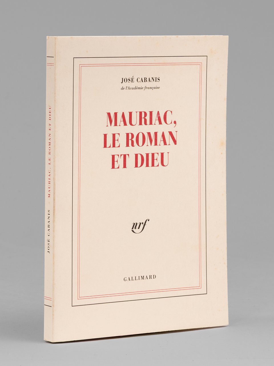 Mauriac, le Roman et Dieu [ Livre dédicacé par l'auteur … | Immagine principale