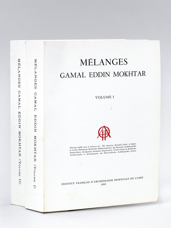 Mélanges Gamal Eddin Mokhtar (2 Tomes - Complet)