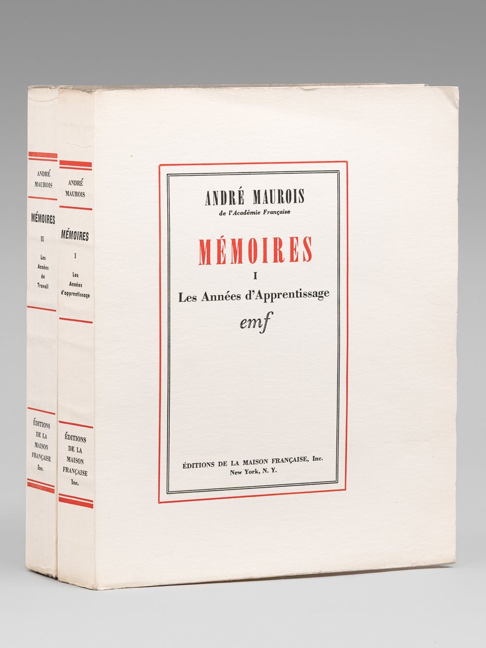 Mémoires (2 Tomes - Complet) [ Edition originale ] Tome …