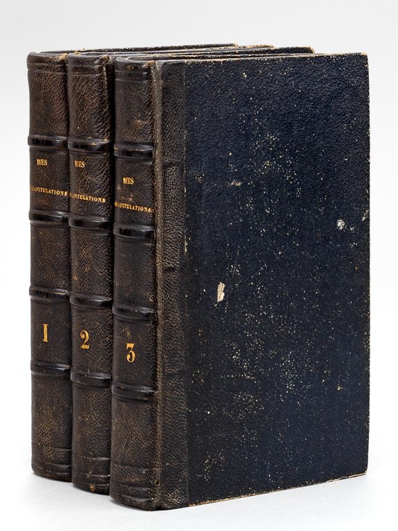 Mes Récapitulations (3 Tomes - Complet) [ Edition originale ] …
