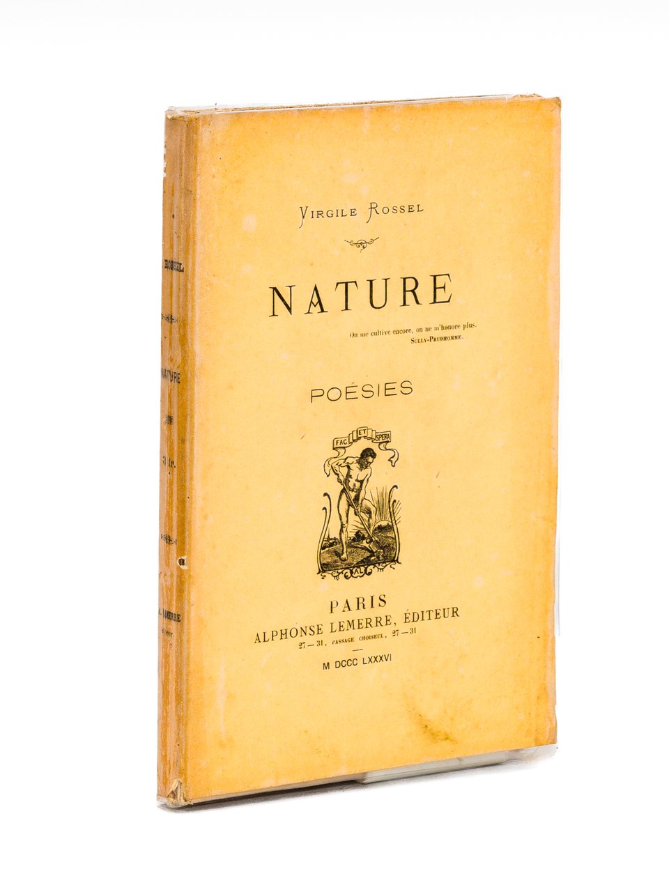 Nature. Poésies [ Edition originale ] | Immagine principale