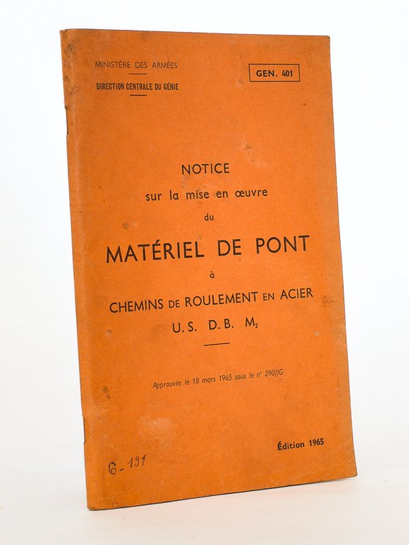 Notice sur la mise en oeuvre du matériel de pont … | Immagine Gallery 2