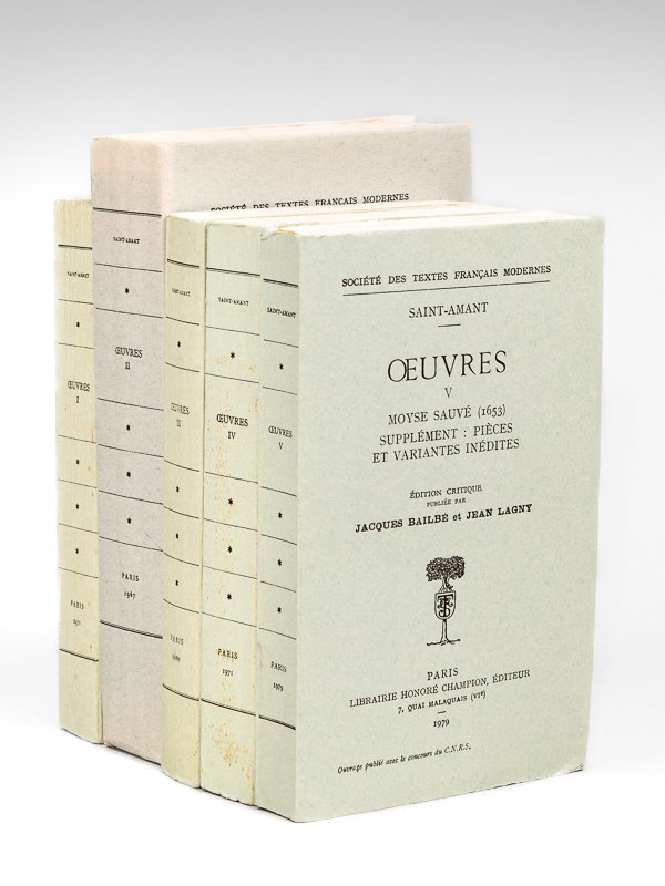 Oeuvres (5 Tomes - Complet) Tome I : Les Oeuvres …