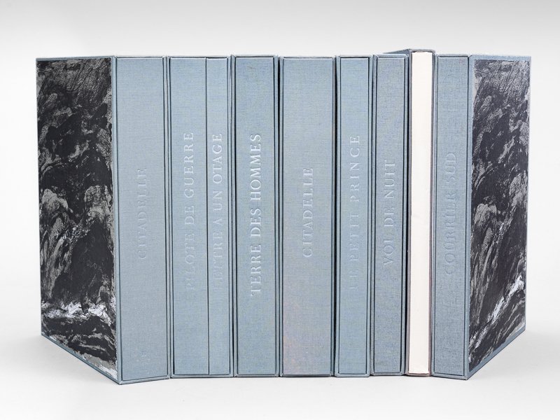 Oeuvres (8 Volumes sous 7 étuis et suite des lithographies …