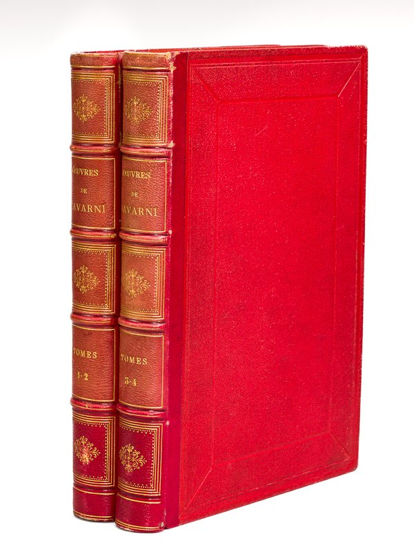 Oeuvres choisies de Gavarni (4 Tomes - Complet) Etudes de …