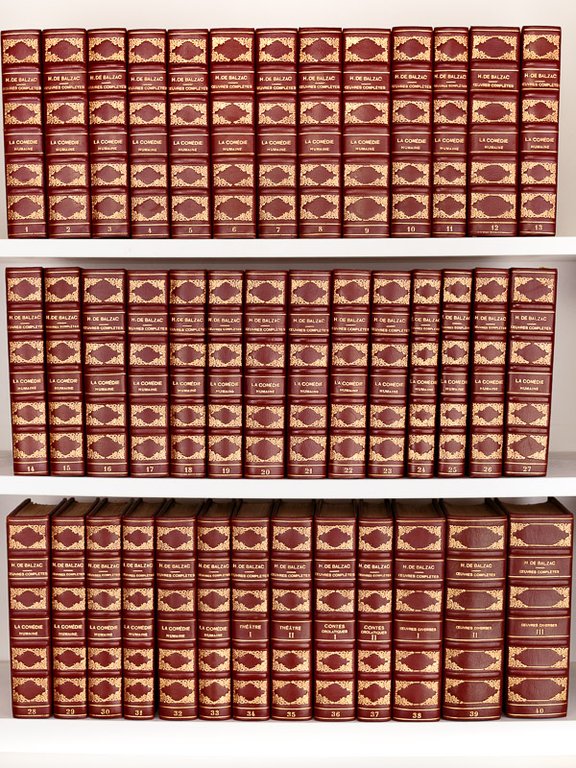 Oeuvres complètes de Honoré de Balzac (40 Tomes : Complet) …