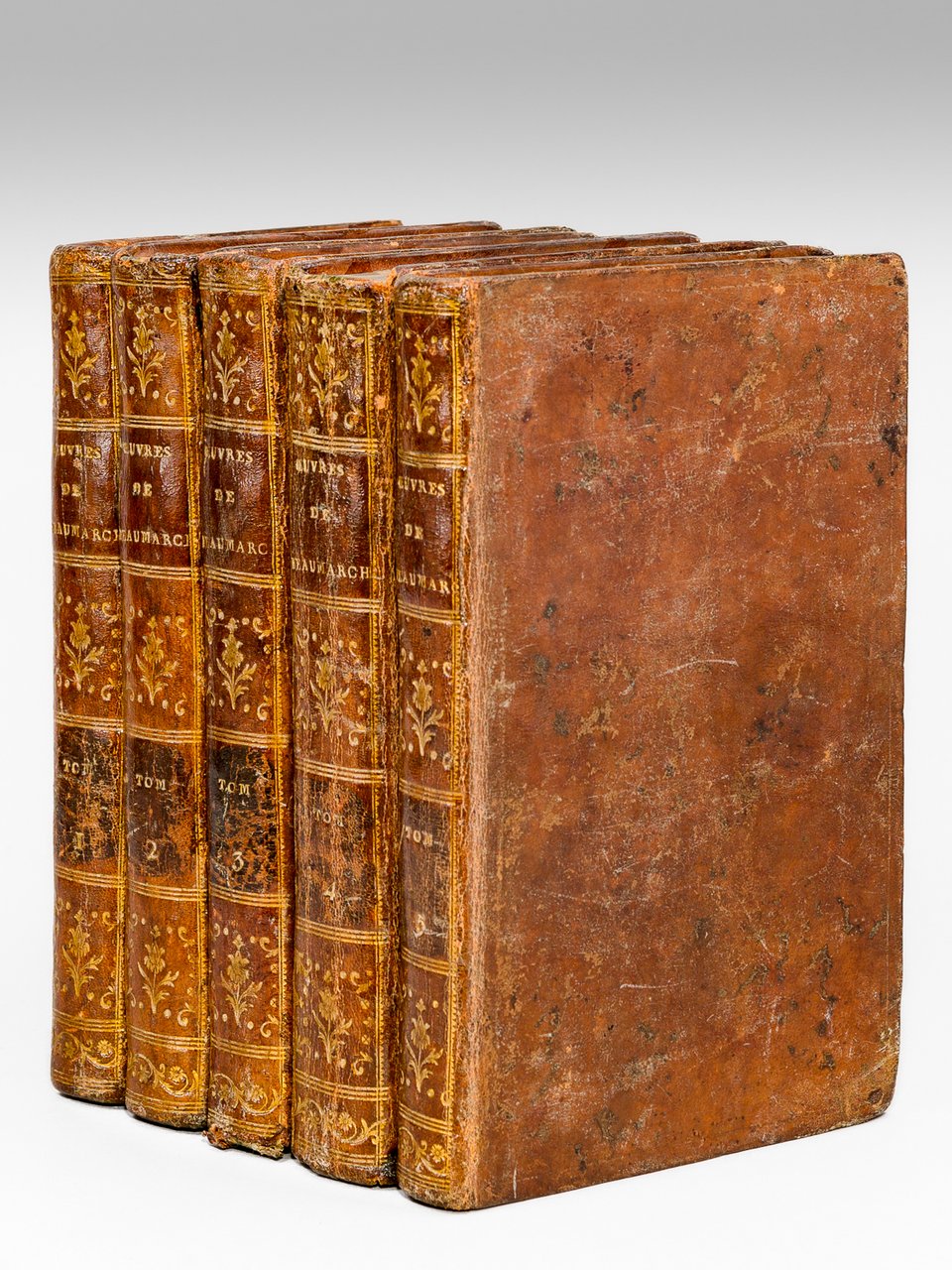 Oeuvres complètes de M. de Beaumarchais (5 Tomes - Complet) …