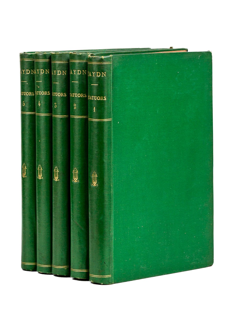 Oeuvres d'Haydn en Partitions. Quatuors (10 Tomes en 5 Volumes …