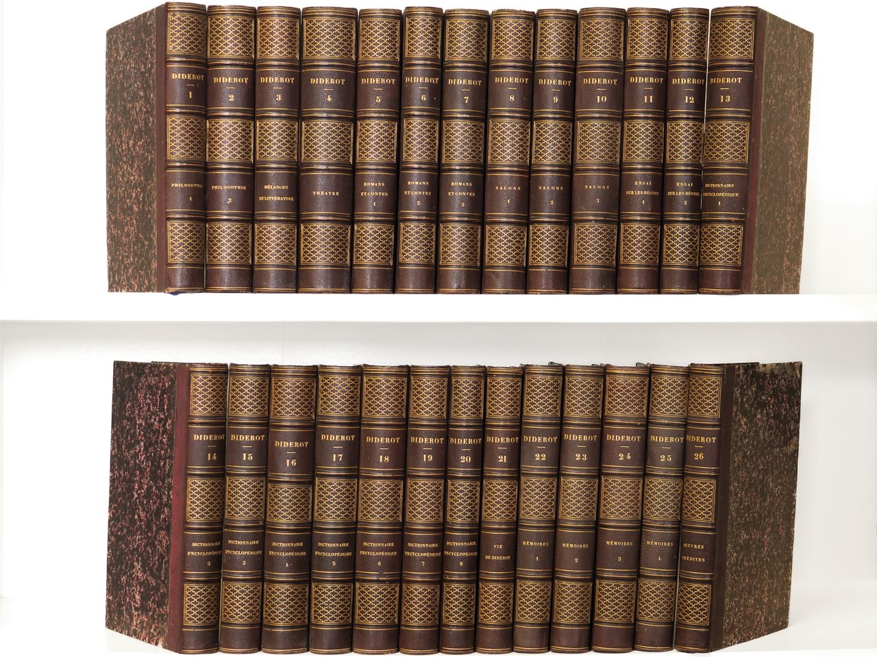 Oeuvres de Denis Diderot (22 Tomes - Complet) [ Avec …