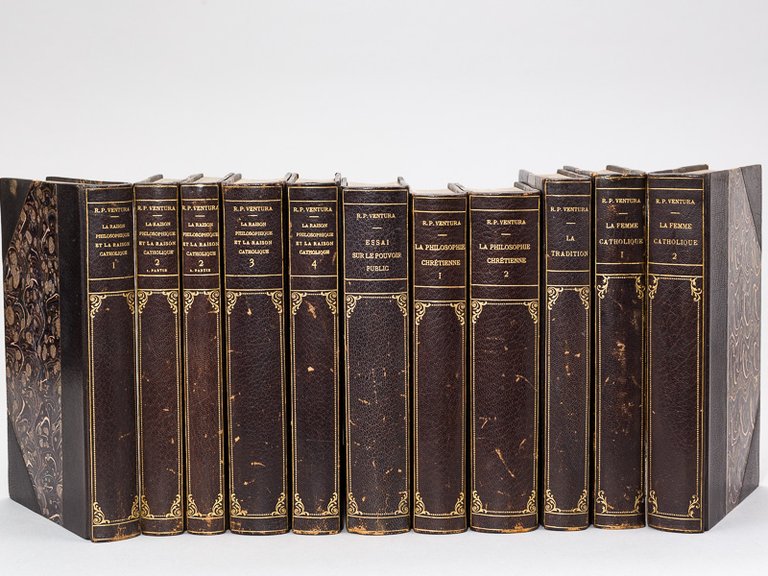 [ Oeuvres du Père Ventura de Raulica - 11 Volumes …