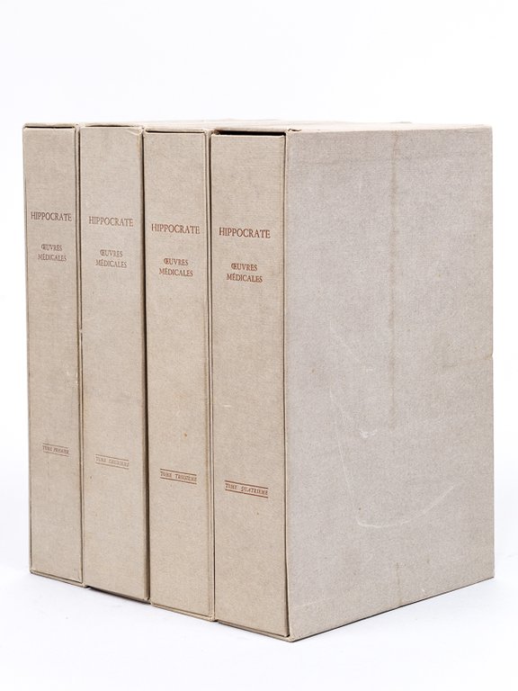 Oeuvres Médicales (4 Tomes - Complet). D'après l'édition de Foës …