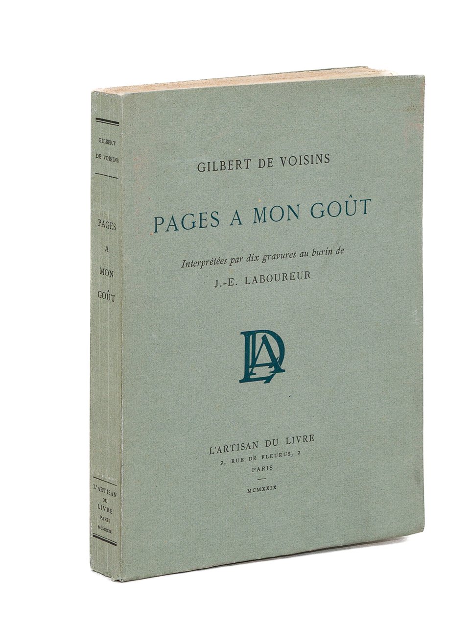 Pages à mon Goût. Interprétées par dix gravures au burin …
