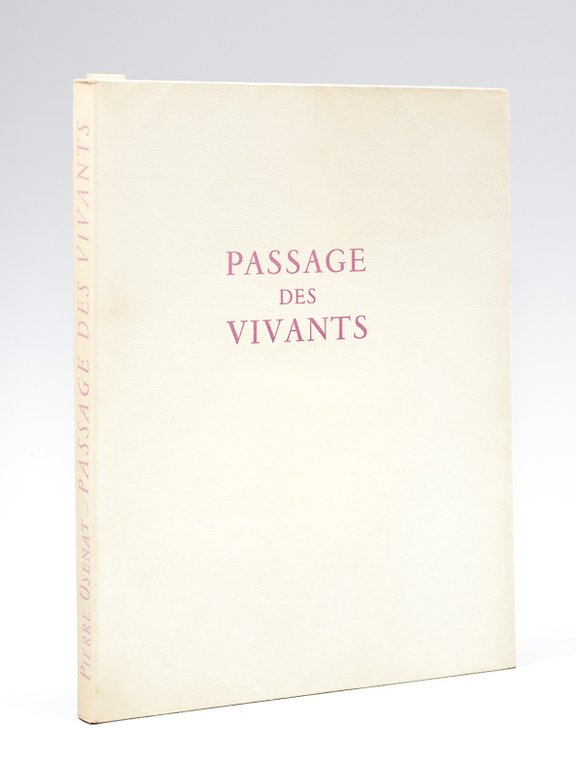 Passage des Vivants. Poëmes.
