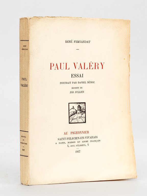 Paul Valéry. Essai. [ Livre dédicacé par l'auteur ]