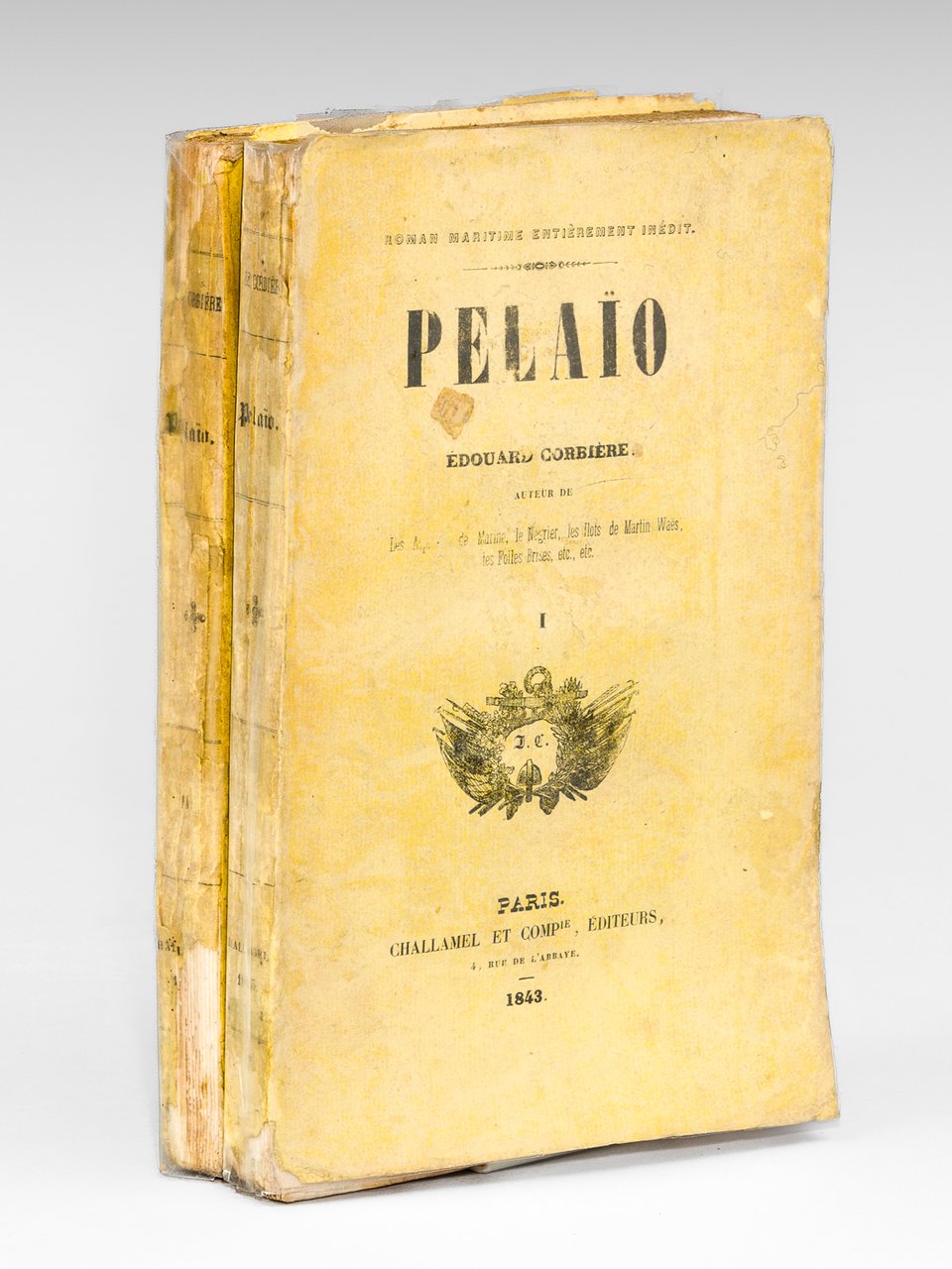Pélaïo. Roman maritime entièremen inédit (2 Tomes - Complet) [ …