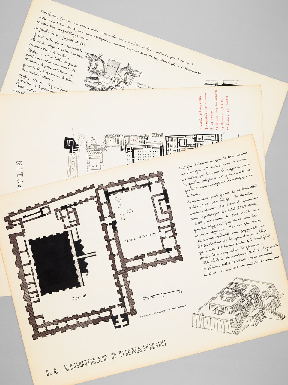 Perse - Assyrie [ La Ziggurat d'Urnammou - Persépolis - …