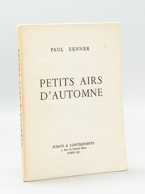 Petits airs d'automne [ Livre dédicacé par l'auteur - Edition …