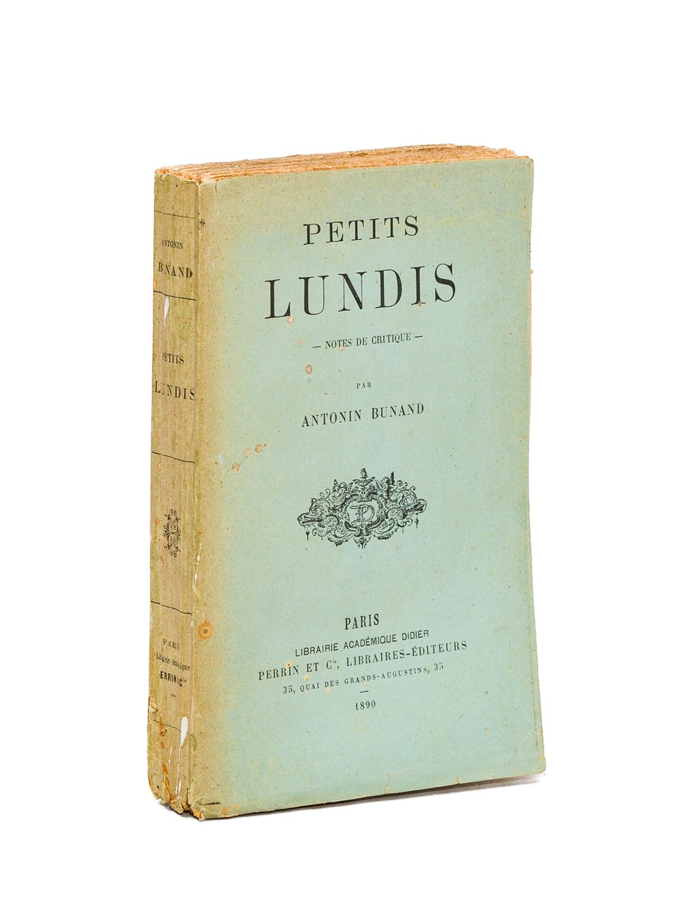 Petits Lundis. Notes de critique [ Edition originale - Livre …