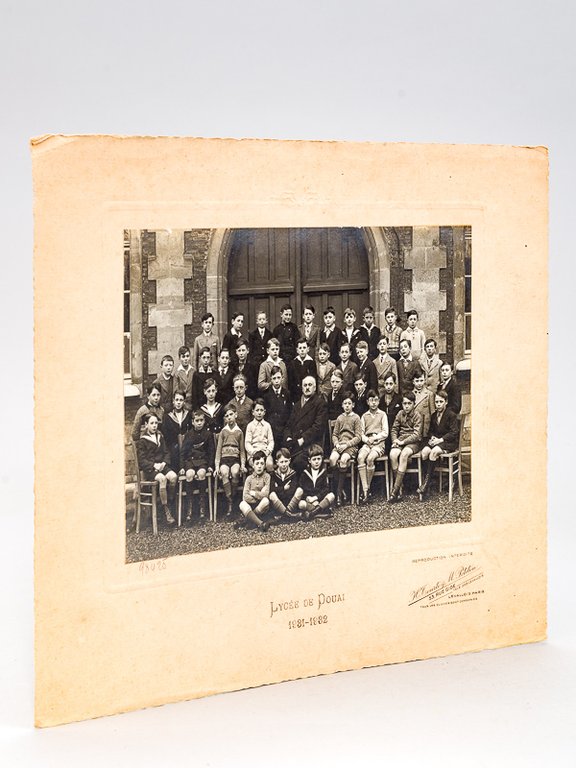 Photographie de Classe Lycée de Douai Année scolaire 1931-1932 [ …