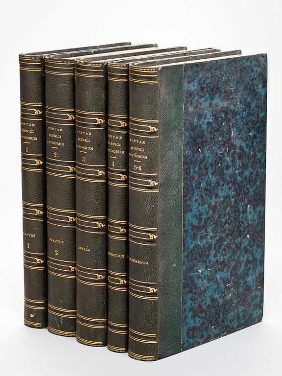 Poetae Scenici Latinorum recensuit Fridericus Henricus Bothe (6 Tomes - …