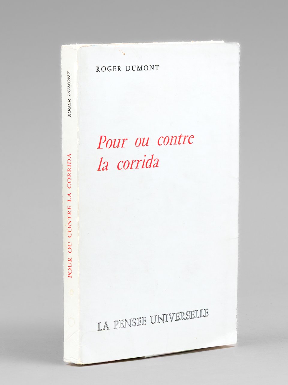 Pour ou contre la Corrida [ Edition originale - Livre … | Immagine principale