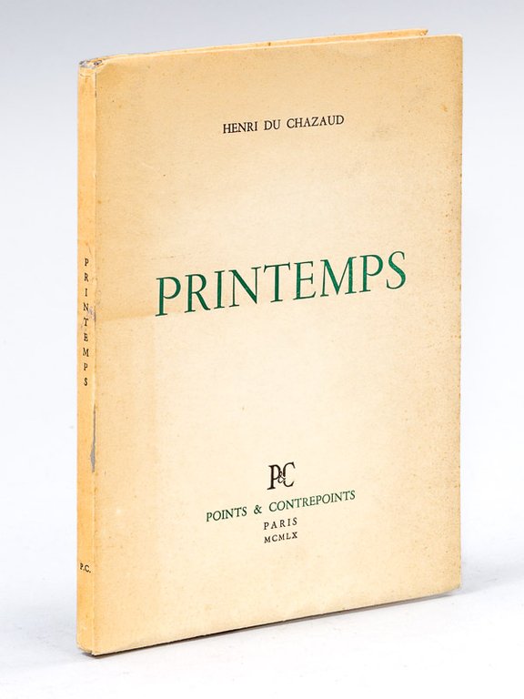 Printemps [ Livre dédicacé par l'auteur ]