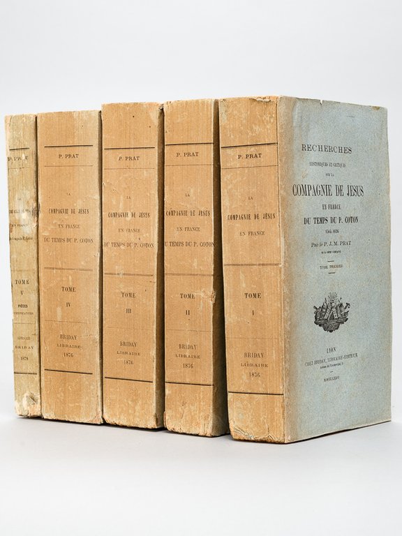 Recherches historiques et critiques sur la Compagnie de Jésus en …