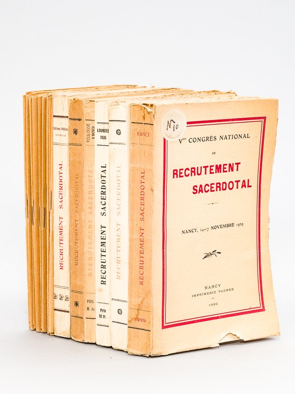 [ Recueil des Rapports aux Congrès National de Recrutement Sacerdotal …