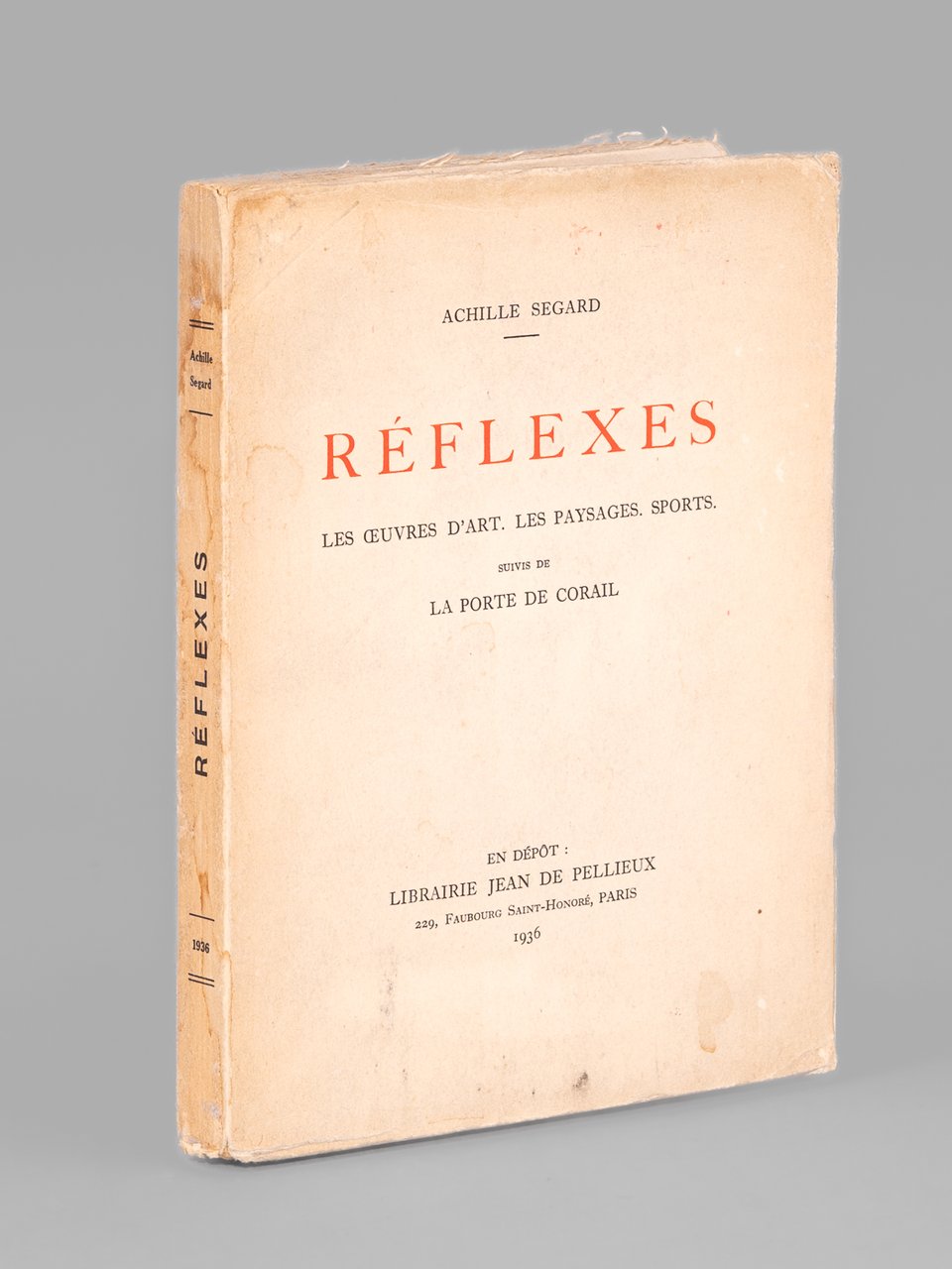 Réflexes. Les Oeuvres d'Art. Les Paysages. Sports. Suivis de La … | Immagine principale