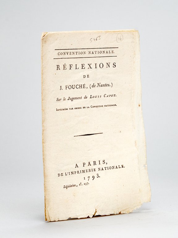 Réflexions de J. Fouché, (de Nantes) sur le Jugement de …