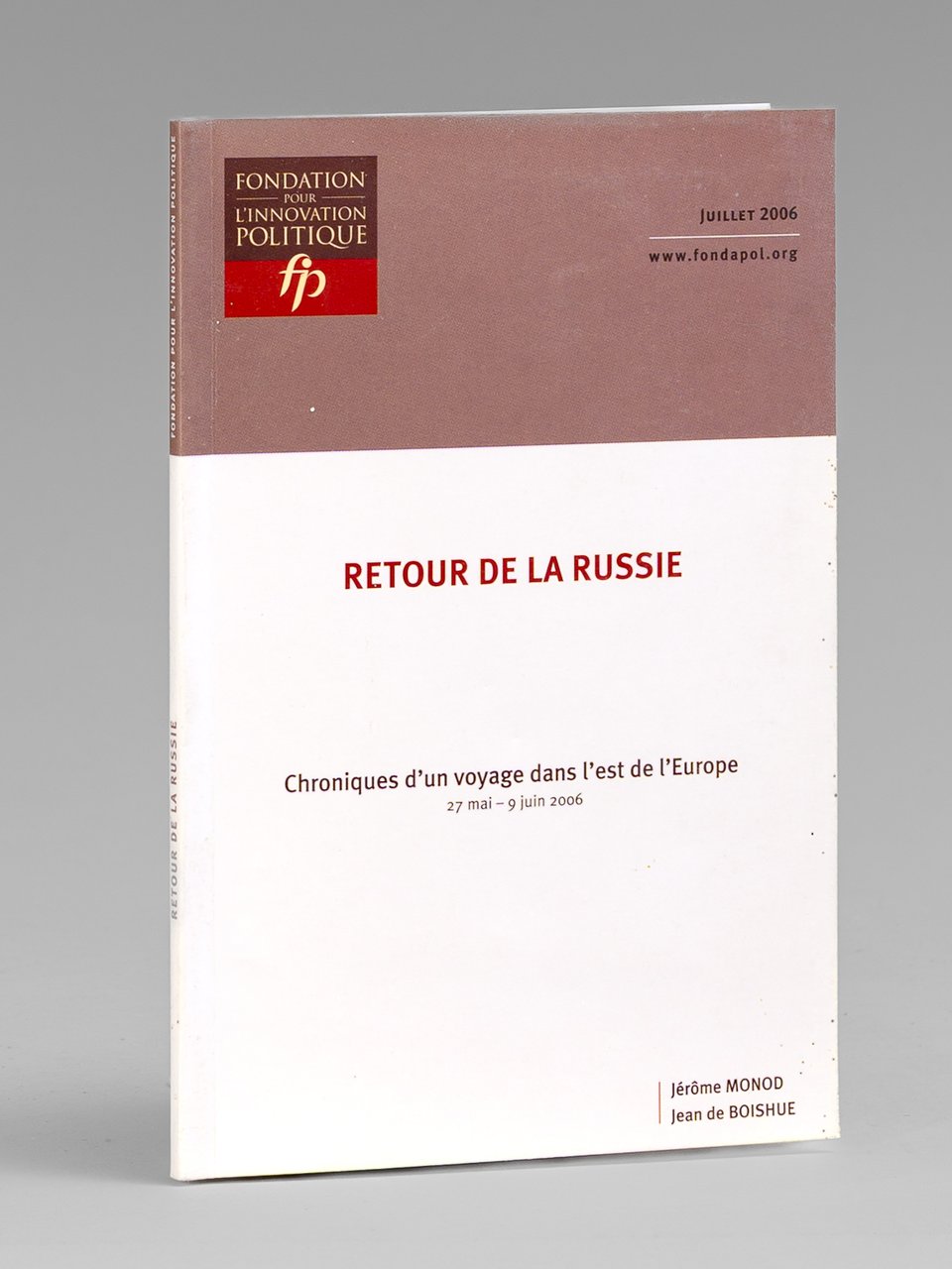 Retour de la Russie - Chroniques d'un voyage dans l'est … | Immagine principale